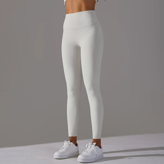 Cropped Pants Breathable High Waist Hip Leggings